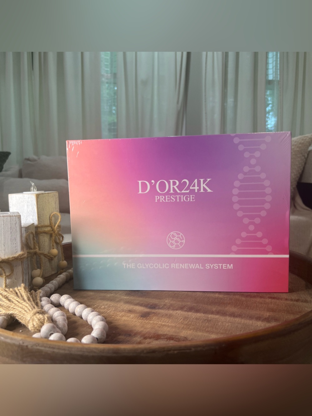 D’OR24K Glycolic Renewal System Luxury Beauty Skincare Set New Factory Sealed